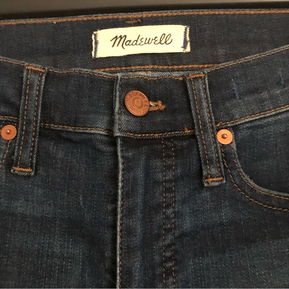 Madewell 9 inch hi rise skinny jeans- size 24 - Picture 5 of 7
